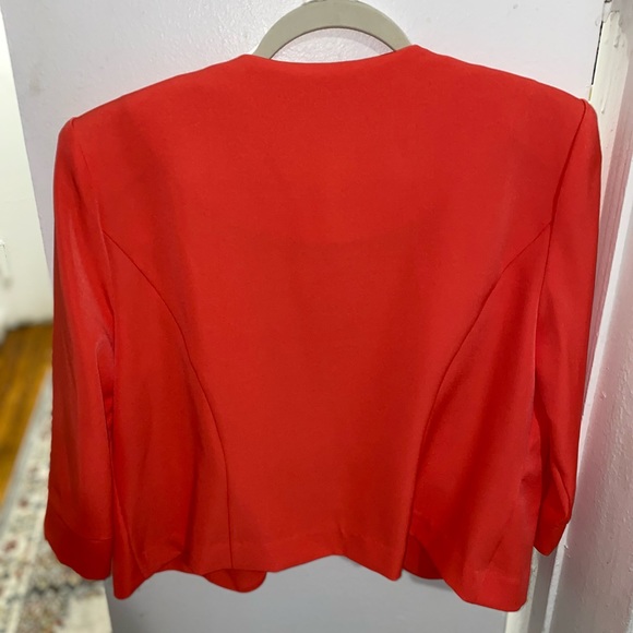 Maya Brooke orange Cropped blazer - Picture 5 of 5